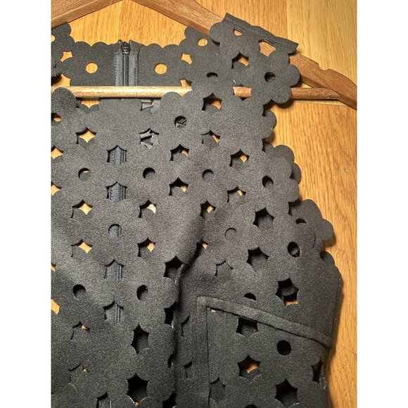 Paskal Black Sheer Floral Dress Size XXS – See-Through Layering Piece - Picture 5 of 7